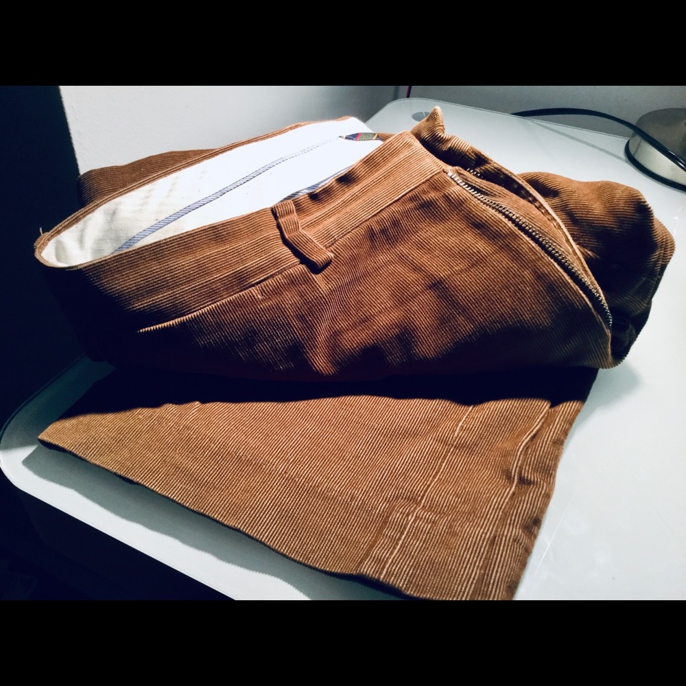 Land's End 18-Wale Corduroy Pants - 34 Regular